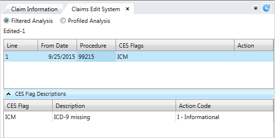 Ces Edit System Claim Edit System (CES)