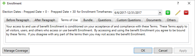 Set Up Enrollment